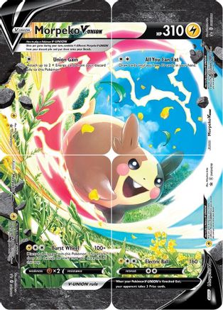 Morpeko V-Union [Set of 4] SWSH218 - Promo - Holofoil