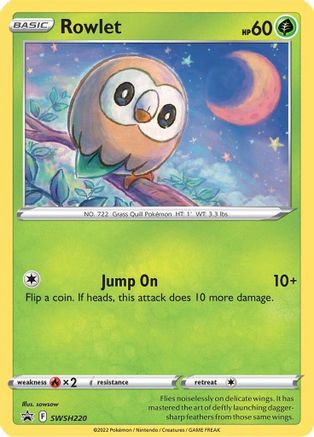 Rowlet SWSH220/307 - Promo - Holofoil