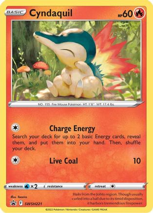 Cyndaquil SWSH221/307 - Promo - Holofoil