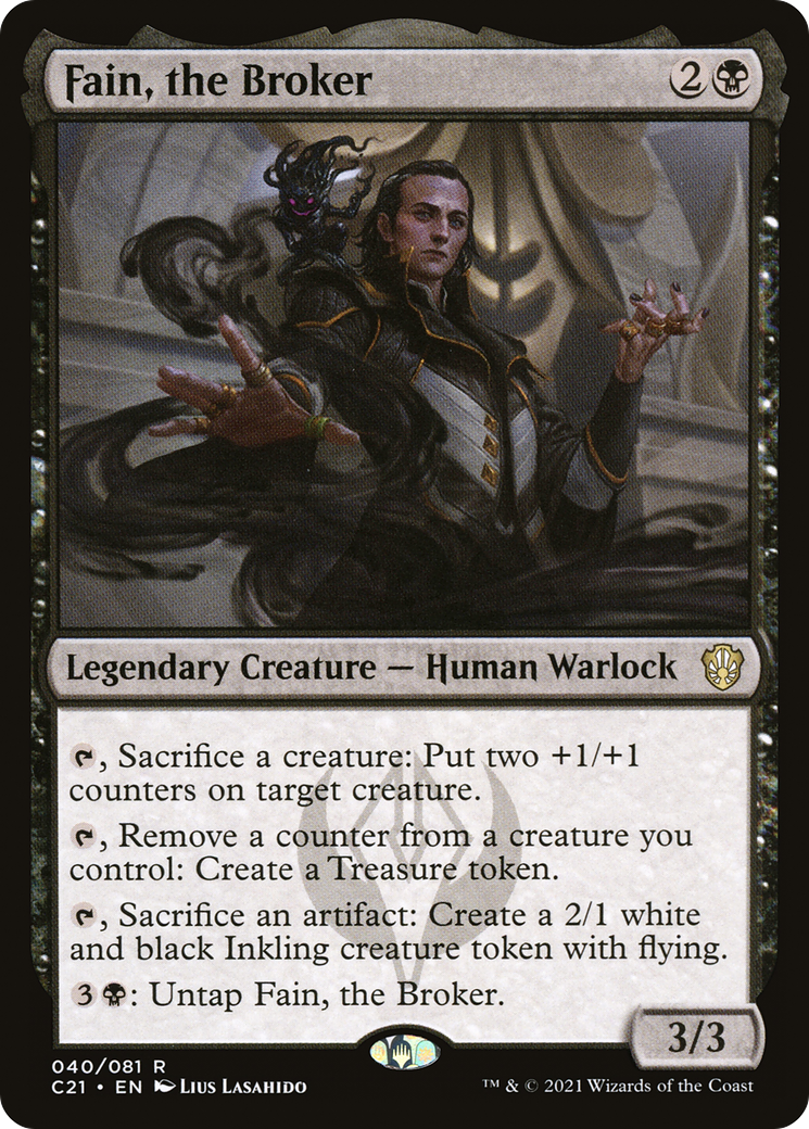 Fain, the Broker [Commander 2021]