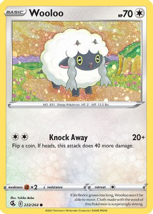 Wooloo 222/264 - Promo - Holofoil
