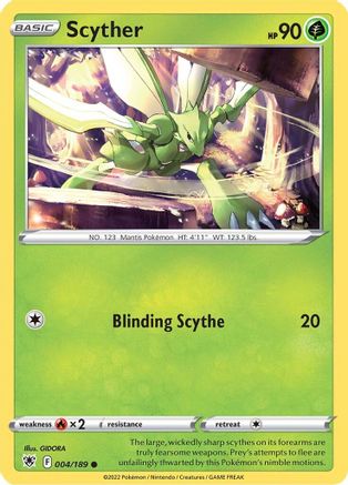 Scyther (004) 004/189/189 - Common