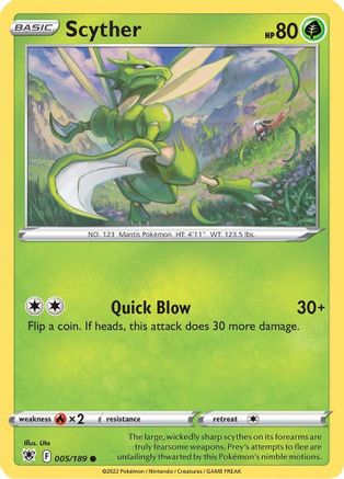 Scyther (005) 005/189/189 - Common