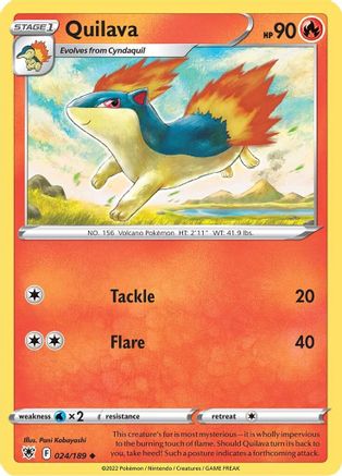 Quilava 024/189/189 - Uncommon
