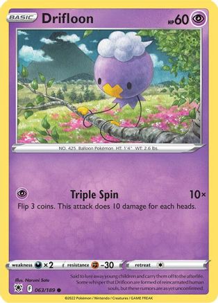 Drifloon 063/189/189 - Common