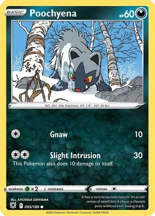 Poochyena 095/189/189 - Common