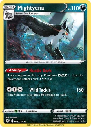 Mightyena 096/189/189 - Rare