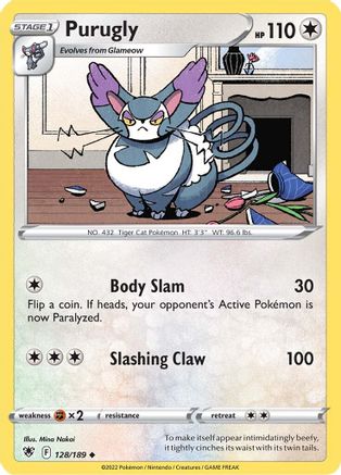 Purugly 128/189/189 - Uncommon
