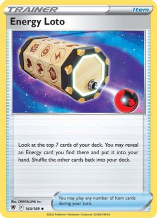 Energy Loto 140/189/189 - Uncommon