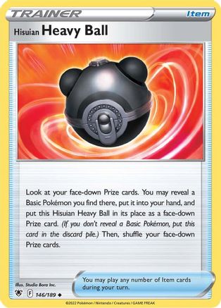 Hisuian Heavy Ball 146/189/189 - Uncommon