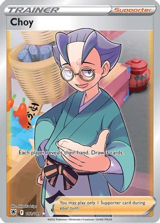 Choy (Full Art) 182/189/189 - Ultra Rare - Holofoil