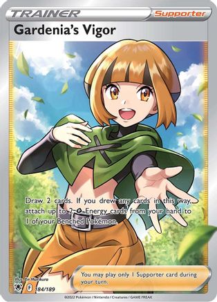 Gardenia's Vigor (Full Art) 184/189/189 - Ultra Rare - Holofoil