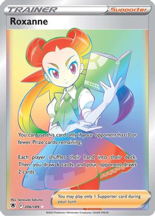 Roxanne (Secret) 206/189/189 - Secret Rare - Holofoil