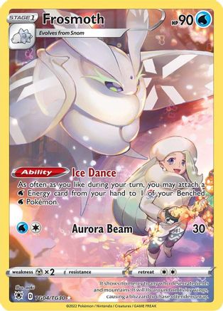 Frosmoth TG04/TG30/30 - Ultra Rare - Holofoil
