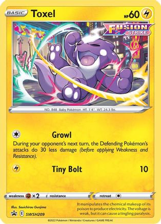 Toxel SWSH209/307 - Promo - Holofoil