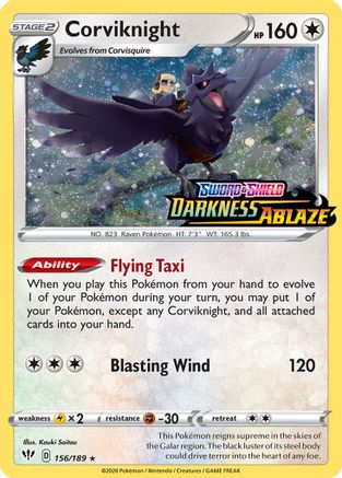 Corviknight 156/189 - Promo - Holofoil