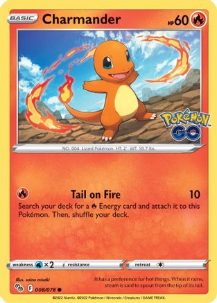 Charmander 008/078/78 - Common