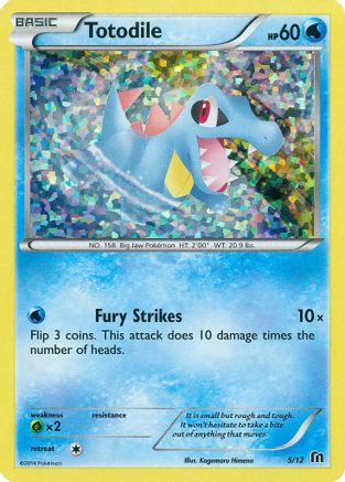 Totodile 005/12/12 - Promo - Holofoil