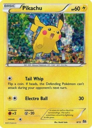 Pikachu 006/12/12 - Promo - Holofoil