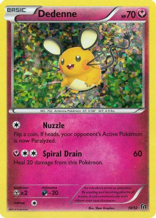 Dedenne 010/12/12 - Promo - Holofoil