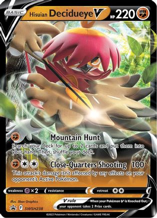 Hisuian Decidueye V SWSH238/307 - Promo - Holofoil