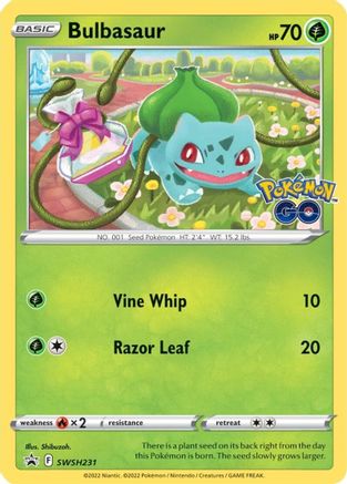 Bulbasaur SWSH231/307 - Promo - Holofoil