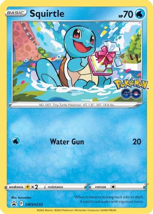 Squirtle SWSH233/307 - Promo - Holofoil