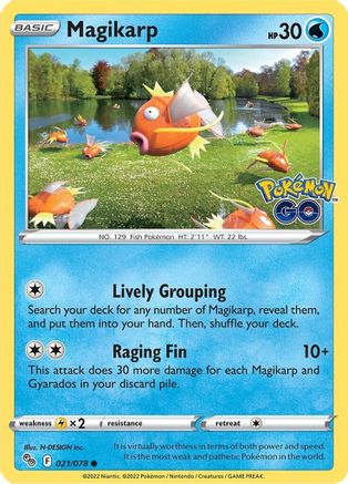 Magikarp 021/078/78 - Common
