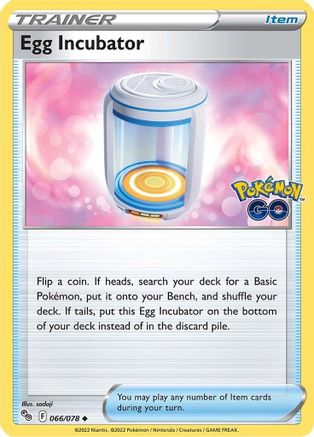 Egg Incubator 066/078/78 - Uncommon