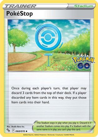 PokeStop 068/078/78 - Uncommon
