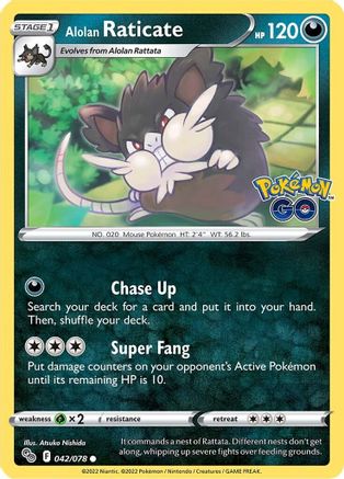 Alolan Raticate 042/078/78 - Common