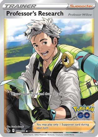 Professor's Research (Full Art) 078/078/78 - Ultra Rare - Holofoil