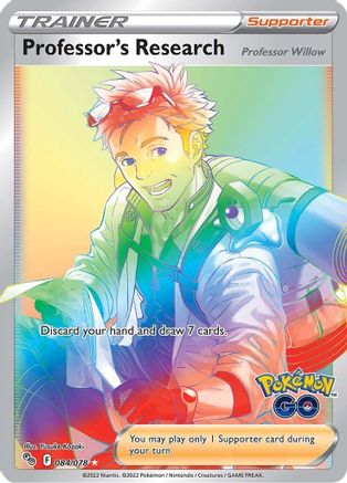 Professor's Research (Secret) 084/078/78 - Secret Rare - Holofoil