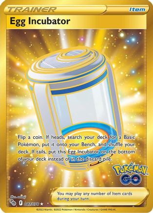 Egg Incubator (Secret) 087/078/78 - Secret Rare - Holofoil