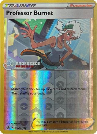 Professor Burnet SWSH167 - Promo - Reverse Holofoil