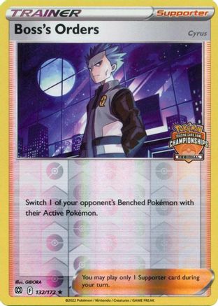 Boss's Orders 132/172 - Promo - Reverse Holofoil