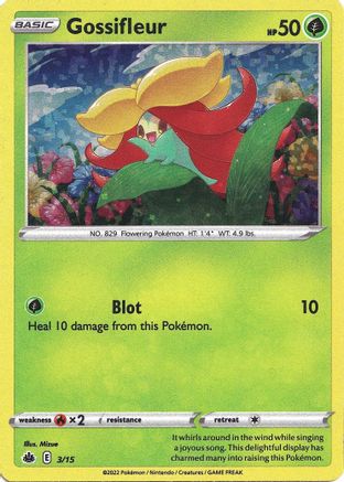 Gossifleur 003/15 - Promo - Holofoil