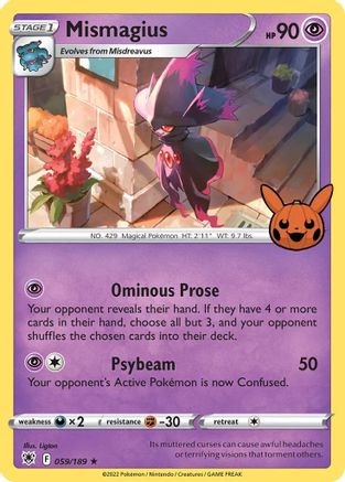 Mismagius 059/189 - Promo - Holofoil