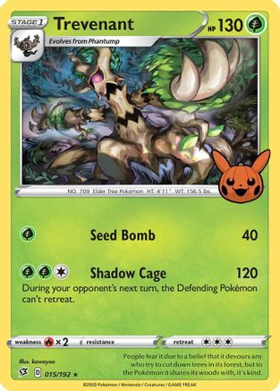 Trevenant 015/192 - Promo - Holofoil
