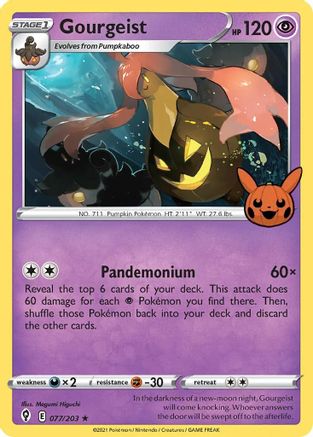 Gourgeist 077/203 - Promo - Holofoil