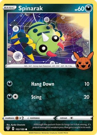 Spinarak 102/189 - Promo