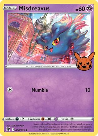 Misdreavus 058/189 - Promo