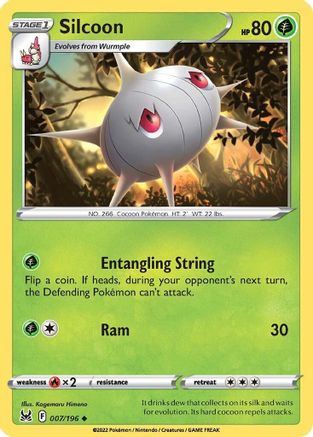 Silcoon 007/196/196 - Uncommon