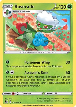 Roserade 015/196/196 - Uncommon