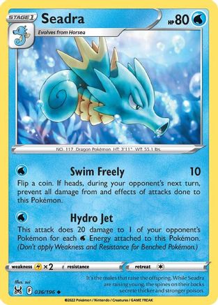 Seadra 036/196/196 - Uncommon