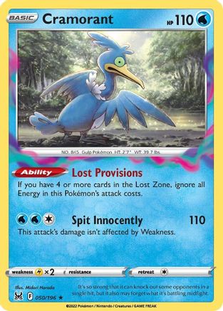 Cramorant 050/196/196 - Rare