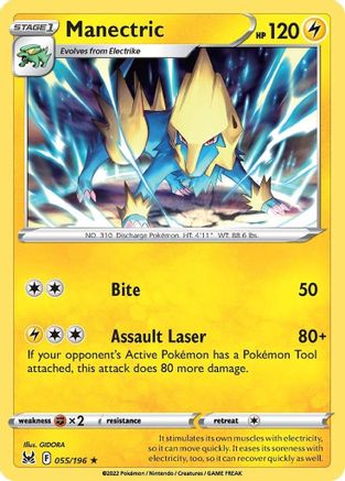 Manectric 055/196/196 - Rare