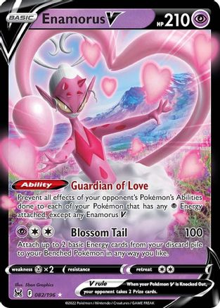 Enamorus V 082/196/196 - Ultra Rare - Holofoil