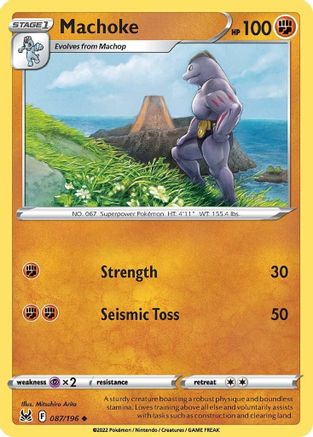 Machoke 087/196/196 - Uncommon