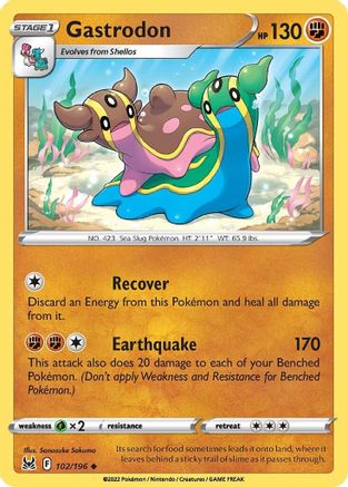 Gastrodon 102/196/196 - Uncommon